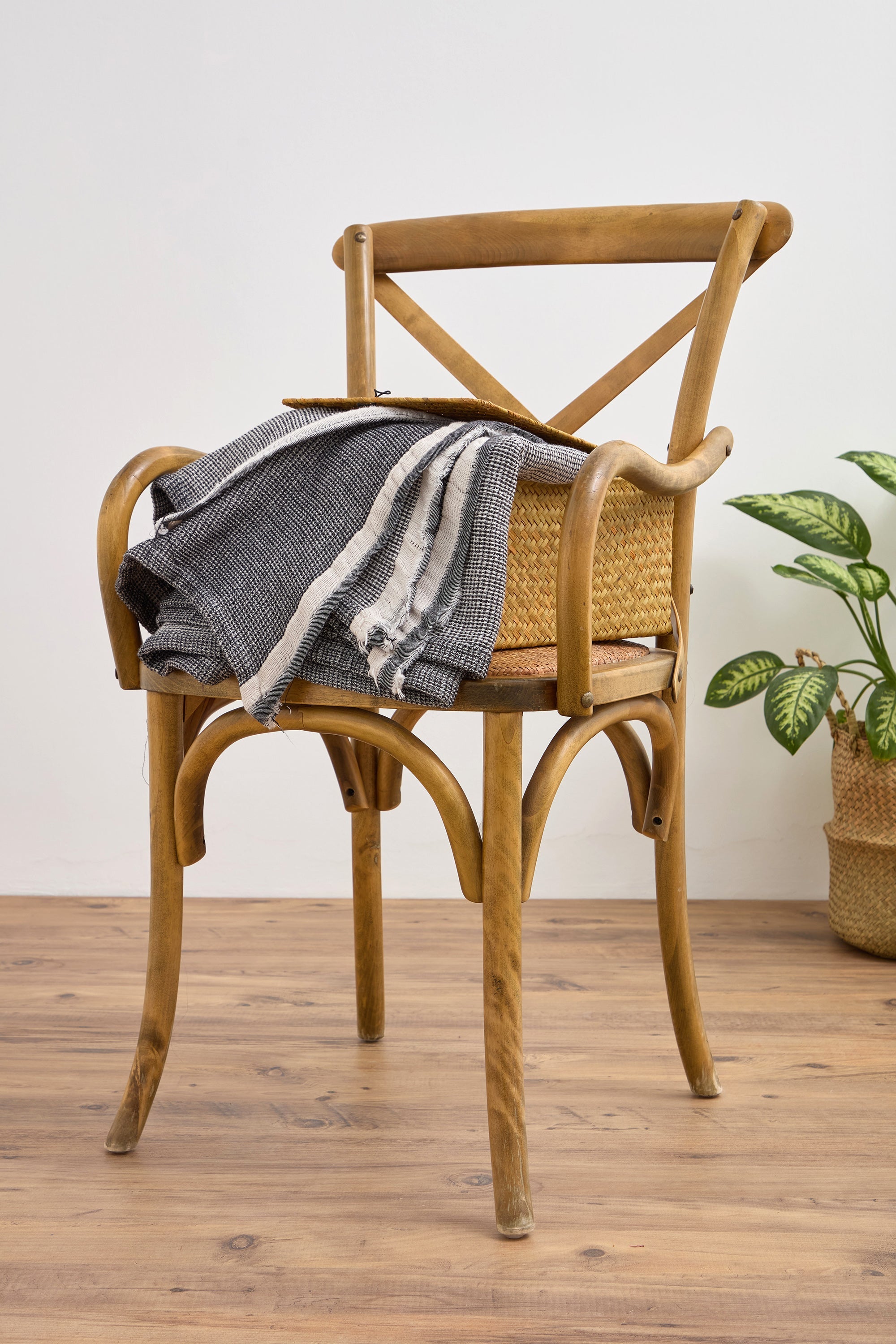 Nest & Peace Collection- Urban Fog Throw